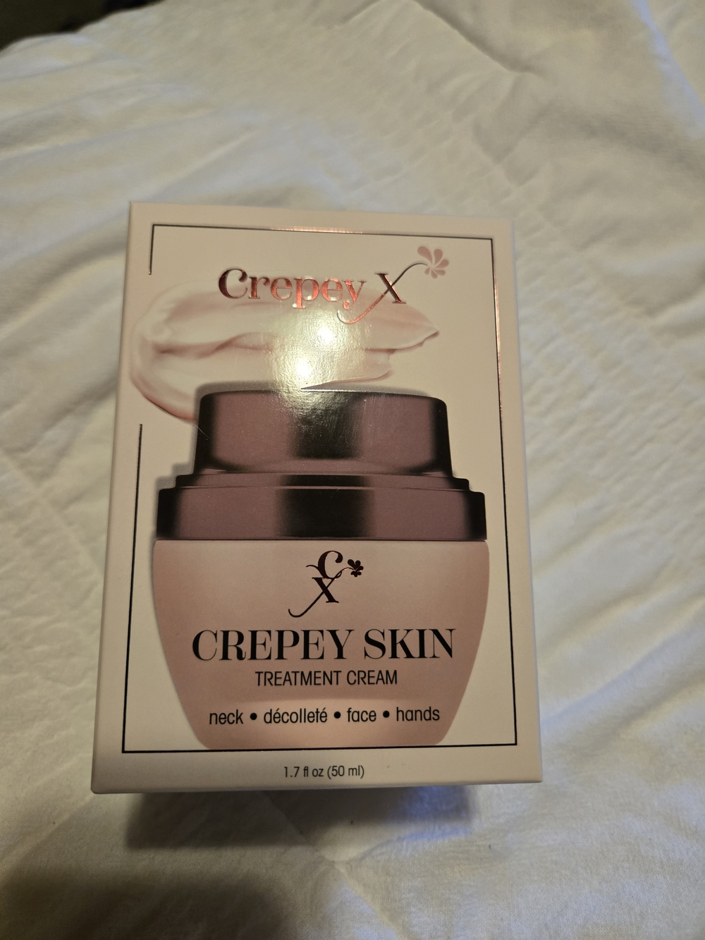 Crepey Skin Treatment Cream - Pink